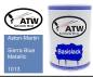 Preview: Aston-Martin, Sierra Blue Metallic, 1013: 500ml Lackdose, von ATW Autoteile West.